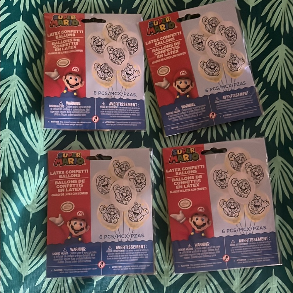 Super Mario balloons